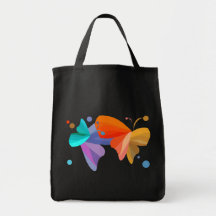 Papillons jumeaux sac