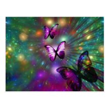 Papillons pour toujours cartes postales