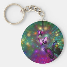 Papillons pour toujours porte-clefs