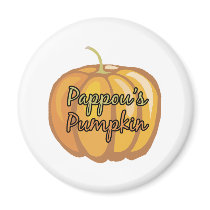 Pappou&apos ; citrouille de s magnets
