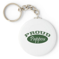 Pappou fier (vert) porte-clés