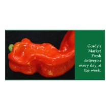 Paprika Rouge Carte Avec Photo