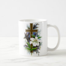~ Pâques chrétienne Mug~ croisé