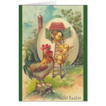 Pâques joyeuse carte de vœux
