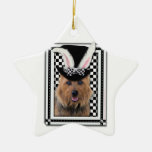 Pâques - un certain lapin vous aime - Terrier aust Ornement De Noël