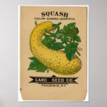 Paquets vintages de graine posters