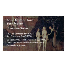 Par Hieronymus Bosch (la meilleure qualité) Cartes De Visite Personnelles