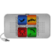 Parachutisme spectaculaire haut-parleur iPhone