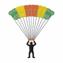 Parachutiste polos brodés
