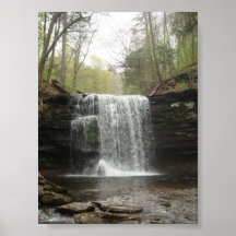 Paradis de cascade affiche