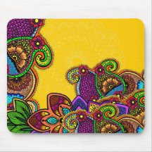 Paradis de Paisley Tapis De Souris