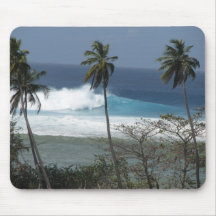 paradis surfant tapis de souris