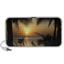 Paradis tropical haut-parleur portable