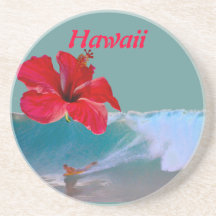 Paradis tropical Hawaï Dessous De Verre
