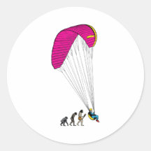 Parapentisme Adhésifs Ronds