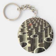 Parc à bestiaux des cylindres porte-clefs