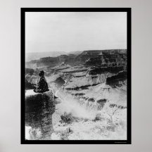 Parc Birdseye 1922 de montagne rocheuse Posters