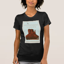 Parc de tribal de Navajo de vallée de monument T-shirts
