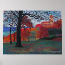 Parc de Tryon de fort par les cloîtres Posters