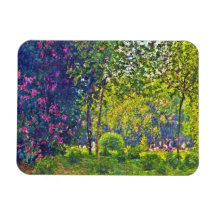 Parc Monceau Claude Monet Magnet