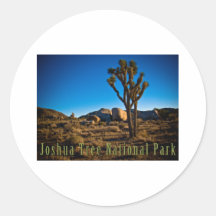 Parc national d'arbre de Joshua Autocollants