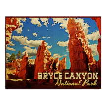 Parc national de canyon de Bryce Cartes Postales