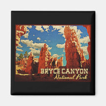 Parc national de canyon de Bryce Aimant Pour Réfrigérateur