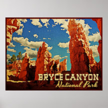 Parc national de canyon de Bryce Posters