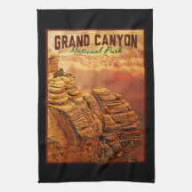 Parc national de canyon grand linge de cuisine