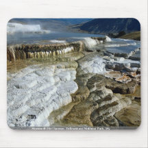 Parc national de Mammoth Hot Springs, Yellowstone, Tapis De Souris