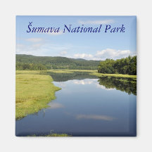Parc national de Sumava Magnets Pour Réfrigérateur