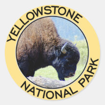 Parc national de Yellowstone Autocollants