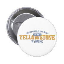 Parc national de Yellowstone en parc national Badge Avec Épingle