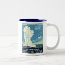 Parc national de Yellowstone Tasse À Café