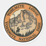 PARC NATIONAL DE YOSEMITE - VOYAGE VINTAGE autocollants