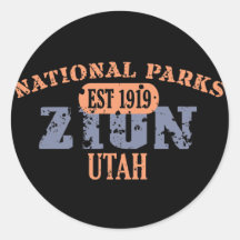 Parc national de Zion Adhésifs