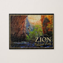 Parc national de Zion Puzzle Avec Photo
