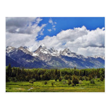 Parc national grand de Teton Carte Postale