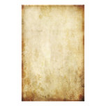 Parchemin vintage papier à lettre personnalisé