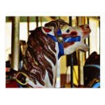 Parcs d'attractions de tours de chevaux de carrous carte postale
