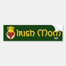 Pare-chocs Sticker-Cust. du jour de St Patrick irl Adhésif Pour Voiture