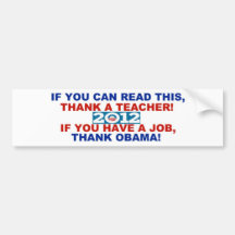 Pare-chocs sticker.jpg d'Obama 2012 Adhésif Pour Voiture