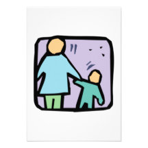 Parent and Child Custom Announcement