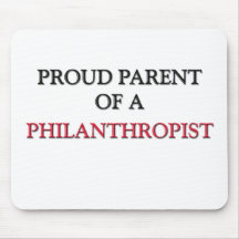 Parent fier d'un PHILANTHROPE Tapis De Souris