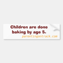 Parenting sur l'adhésif pour pare-chocs de voie autocollant pour voiture
