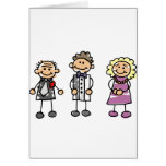 Parents du marié le jour du mariage carte de vœux