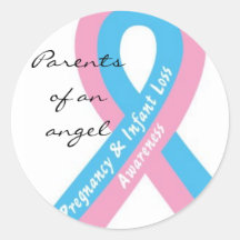 Parents d'un autocollant d'ange