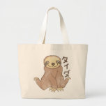 Paresse vintage de Kawaii Sac En Toile