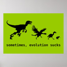 Parfois, l'évolution suce posters