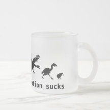 Parfois, l'évolution suce tasses